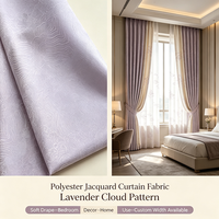 Tissu Jacquard sur mesure d'épaisseur moyenne avec motifs tissés pour rideaux de fenêtre, housses de canapé et décoration intérieure résidentielle