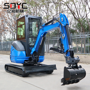 Envío Gratis, Excavadora con Motor Kubota EPA, Excavadora Hidráulica de 2.5 Toneladas, Mini Excavadora con Cabina y Motor Diésel - Product Image 4