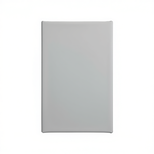 Drap-housse 100% coton gris allemand simple 100x200 cm - Product Image 3