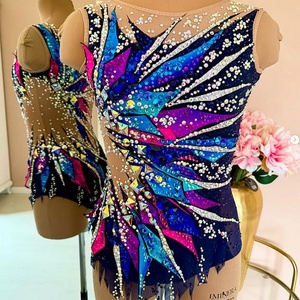 Strass thermocollants en cristal OLeeya, pierres taillées à la machine, bleu, haute qualité, prix abordable, strass décoratifs pour vêtements, en vrac - Product Image 6