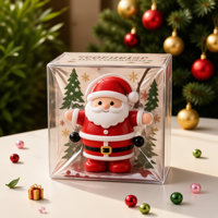 Jouet Squishy en TPR en forme de Père Noël, à remontée lente, anti-stress, à presser, pour enfants et adultes