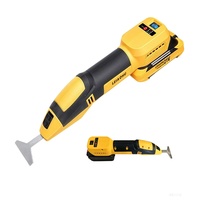 Grattoir électrique sans balais rechargeable au lithium-ion pour l'élimination des résidus adhésifs et le nettoyage de la peinture murale transfrontalier