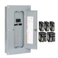 Panel de interruptores principales QO3040CP 100A 24 espacios 48 circuitos para PLC