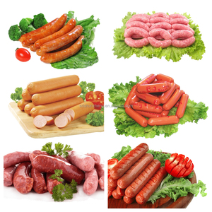 Ligne de production industrielle de saucisses Embutidora De Salchichas <span class=keywords><strong>Chorizo</strong></span> automatique Équipement de fabrication avec composant de roulement central - Product Image 2