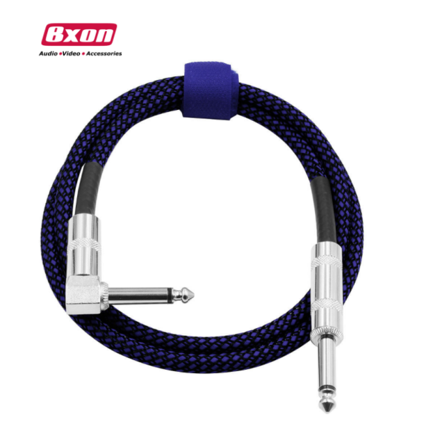 Purple Color Nylon Mesh 3M Professional OFC Instrument Electric 7mm Guitar Cable Hot Sale Low Noise