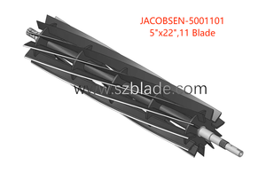 TORO/JACOBSEN/BARONESS/JOHNDEERE用芝刈り機リールとベッドナイフ芝刈り機交換用ブレード - Product Image 6