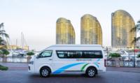 Mini-bus de tourisme diesel de luxe à toit surélevé pour 15 passagers, tout neuf, CS2 View Foton Minibus