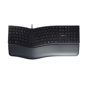 Teclado Ergonómico OEM ODM KC 4500, Conexión por Cable, Interfaz USB, 109 Teclas, Inglés (EE. UU.), Distribución QWERTY, para Computadora, Windows, Negro R - Product Image 1