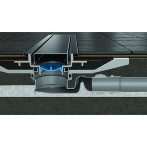 Kamalu C-550 55 cm acciaio inox lineare scarico piastrelle inserto doccia con sifone per uso bagno & Hotel - Product Image 4