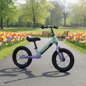 Vélo d'équilibre d'entraînement pour enfants de 12 pouces, sans pédales, idéal pour les tout-petits et les jeunes cyclistes - Product Image 2