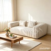 Ensemble de canapés modulaires en tissu compressé, emballés sous vide, en éponge, pour salon moderne, vente en gros