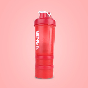 Botella mezcladora de proteínas Met-Rx de 500 ml, vaso deportivo reutilizable para hombres y mujeres - Product Image 2