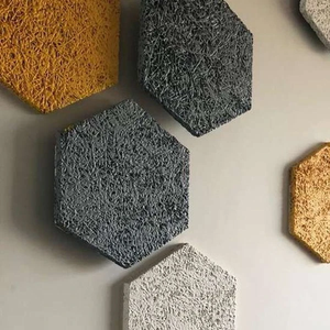 Feuille <span class=keywords><strong>acoustique</strong></span> durable de laine de bois pour la <span class=keywords><strong>dalle</strong></span> <span class=keywords><strong>acoustique</strong></span> de laine de bois d'isolation thermique de pièce pour le <span class=keywords><strong>mur</strong></span> - Product Image 4