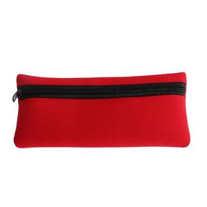 Estuche de Lápices y Bolsa de Papelería de Neopreno Negro con Diseño a Mano, Lavable y con Cierre, para Niños de Primaria y Jardín de Infancia - Product Image 3