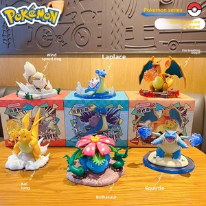 Caja Sorpresa de PVC de la Serie Auténtica Pokémon Showdown Moment, Figura de Juguete de Moda, Muñeco, Regalo, Decoración - Product Image 2