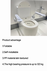 Nhà vệ sinh an toàn đường ray cho người cao niên lấy thanh cho phòng tắm nhà vệ sinh chỗ ngồi người tàn tật cao cấp bariatrics người cao tuổi cân bằng an toàn tay vịn - Product Image 3