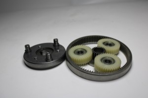 Piezas de <span class=keywords><strong>bicicleta</strong></span> eléctrica ajustables de alta calidad, engranaje de Motor 93T/21T, engranaje de anillo de acero/piñón de engranaje interno - Product Image 3