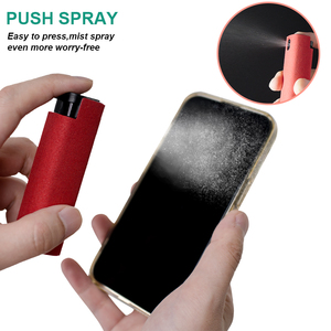 Hot bán 2-in-1 xách tay microfiber Mini Spray Chai làm sạch Kit bơm phun cho màn hình máy tính loạ<span class=keywords><strong>i</strong></span> bỏ bụ<span class=keywords><strong>i</strong></span> - Product Image 2