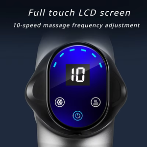 Pistola de Masaje YMT Pro Sport con Calor y Frío, Motor sin Escobillas de 6 Velocidades, Batería de 2000 mAh, Vibración de Tejido Profundo, Percusión y Temporizador - Product Image 4