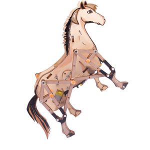 Matériel scientifique de bricolage STEM pour la fabrication de chevaux mécaniques OKYN-G6695 - Product Image 3