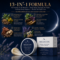 Krim Tidur Herbal OEM 20g Lavender Chamomile Aromatik, Krim Perawatan Malam yang Menenangkan, Balsem Perawatan Malam, Krim Pelembap Kulit