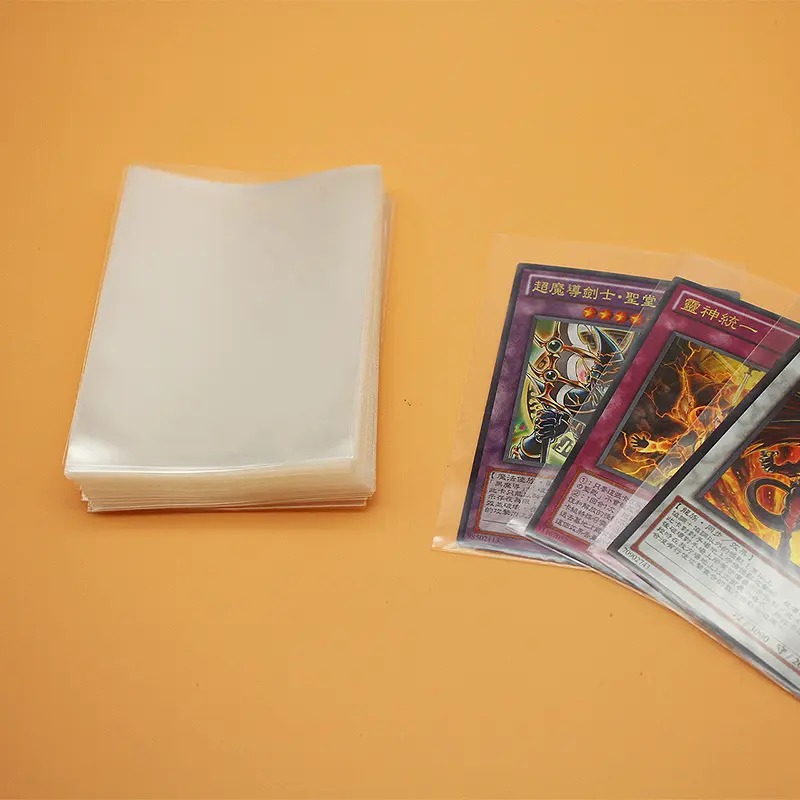 Leshiny manicotti per carte collezionabili 2.5x3.5 "manicotti per carte Premium 2 1/2x3 1/2 Penny Card Sleeves