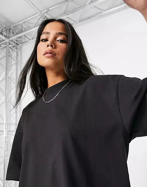 oversized t shirt dress black Dior Black Mesh Zip Mini Dress – Treasures of NYC main image 1