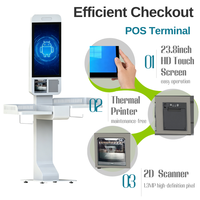 Kioscos de Pago, Kiosco de Autoservicio de Alimentos Prefabricado con Pantalla Táctil, Kiosco de Pedidos de Café, Sistemas POS, Caja Registradora Android, Terminal POS