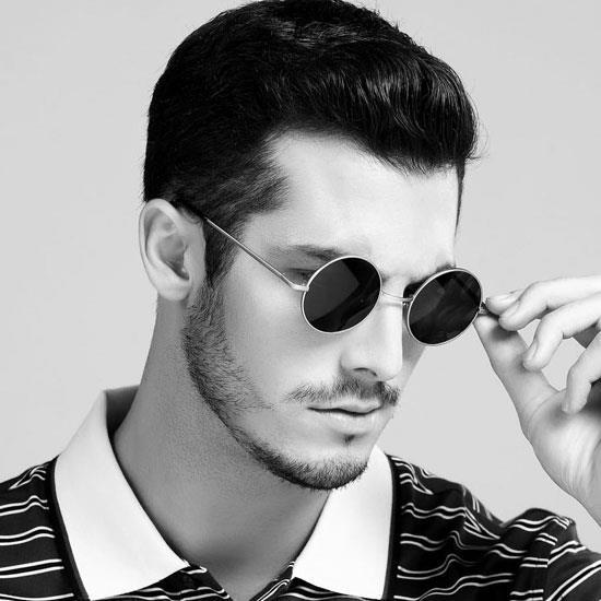 New Trend Punk Sun Glasses Popular Retro Frame Hip Hop Metal Sunglasses for Men Women Multi Colours Comfortable Wear