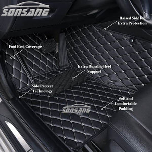 Tappetini Auto in Pelle 5D di Lusso Impermeabili di Alta Qualità Set Completo per Odyssey <span class=keywords><strong>Serie</strong></span> <span class=keywords><strong>1</strong></span> - Product Image 3