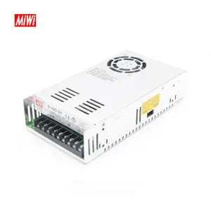 MiWi S-400-24 factory direct price 220V 230V AC to DC 24V 400w power supply