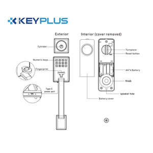 <b>Smart</b> Home Products Front Door <b>Locks</b> Keyless Entry Door <b>Lock</b> Deadbolt With Handle for Home D-L90 Fingerprint <b>Smart</b> Door <b>Lock</b> - Product Image 1