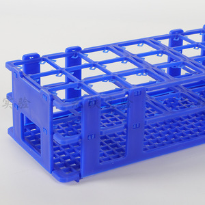 Soporte para tubos de ensayo de plástico Yuan Yi, 21 pozos, desmontable, para uso en laboratorio - Product Image 3