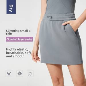 女式休闲夏季半裙运动健身瑜伽网球-柔软亲肤材料瘦身 - Product Image 5