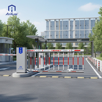 Système de gestion du stationnement automobile 24V DC avec télécommande RFID, barrière automatique à flèche, prix compétitif