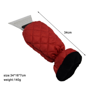 Tùy chỉnh 420D vải ấm găng tay tuyết làm sạch xe không thấm nước xe <span class=keywords><strong>Ice</strong></span> <span class=keywords><strong>scraper</strong></span> - Product Image 4