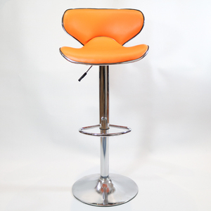 Sillas de <span class=keywords><strong>Bar</strong></span> Giratorias Ajustables con Base de Aluminio Contemporánea y Tapicería de Cuero PU para Uso en Interiores y Exteriores, Hogar, Bares y Centros Comerciales, a Precio Reducido - Product Image 2