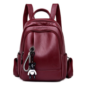 Zaino Antifurto Leggero in PU Personalizzato <span class=keywords><strong>per</strong></span> Ragazze e Giovani Donne, Stile Elegante e Morbido <span class=keywords><strong>per</strong></span> Uso Quotidiano, Vendita all'Ingrosso - Product Image 2