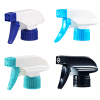 Pulvérisateur à gâchette professionnel en plastique PP blanc, bleu, noir, pour produits chimiques, brume fine, 28mm, 28/410, 28/400, 24/410, 28/410, mini pulvérisateur de jardin