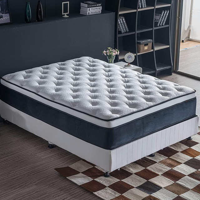 COSTFULL Durable Hybrid Mattress Modern Design School Hotel Use Twin/Double/Queen/King Size Pocket Spring Foam Orthopedic