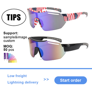 <span class=keywords><strong>Gafas</strong></span> <span class=keywords><strong>de</strong></span> Sol Personalizadas con Protección UV 400, Lentes Extra Grandes, <span class=keywords><strong>Gafas</strong></span> <span class=keywords><strong>de</strong></span> Ciclismo para Hombre y Mujer, Marco Blanco <span class=keywords><strong>de</strong></span> PC, <span class=keywords><strong>Gafas</strong></span> Deportivas para Ciclismo - Product Image 3