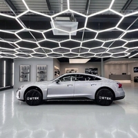 Luminaire suspendu rond LED de style industriel, luminaire circulaire moderne pour bureau, hall, salle de sport, atelier
