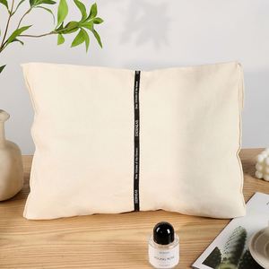 Linna Custom Logo Silk-Screen Printed Cotton Twill <b>Envelope</b> Pouch Tie Clothes Hair Bundle <b>Gift</b> Storage Dust Bag Shopping Food - Product Image 3