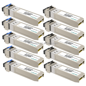 ตัวเชื่อมต่อไฟเบอร์ LC แบบ SFP+ 10G SM แบบกำหนดเองได้ ระยะ 40 กม. โมดูลออปติคอล SFP+ 10G - Product Image 1