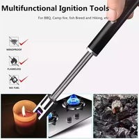 Vente chaude USB Rechargeable Électrique Plasma Briquet Coupe-Vent Sans Flamme USB Briquet avec Blister Carte Top Vente