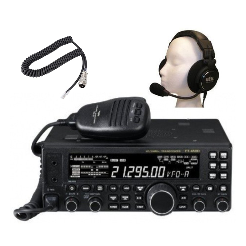 Yaesu ft 450 FT-450D UHF VHF talkie-walky 100 км Двухдиапазонная цифровая am fm автомобильная Коротковолновая однополосная рация 50 км Walkie Talkie