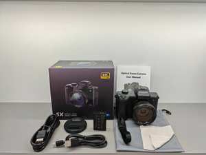 Zoom Óptico <span class=keywords><strong>5x</strong></span>, Cámara Digital Dual para Selfies, Mini Cámara DSLR con Capacidades HD, Cámara Digital de 64 MP con Pantalla HD IPS de 3.2'' - Product Image 6