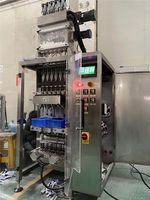 Machine automatique de remplissage de poudre de mélange de boisson 25g 35g machine d'emballage de bâtonnets à plusieurs voies de poudre de café instantané en poudre de collagène