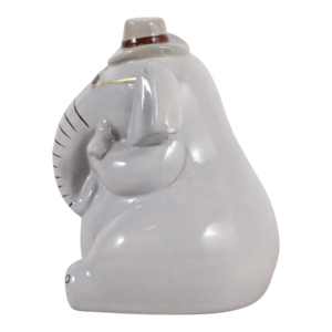 Statuetta di Elefante in Ceramica con Cappello e Occhiali da Sole, Scultura Moderna in Gres per Arredamento Casa, Bagno, Ufficio, Scaffale - Product Image 5