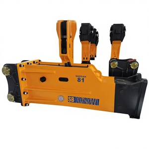 Marteau hydraulique de type boîte SB81, prix usine, en promotion, certifié CE pour engins de construction de 18 à 26 tonnes - Product Image 1